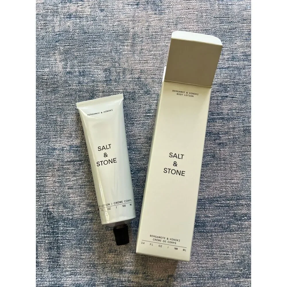 NIB! Salt & Stone Bergamot & Hinoki Body Lotion 3.4 fl oz / 100 ml